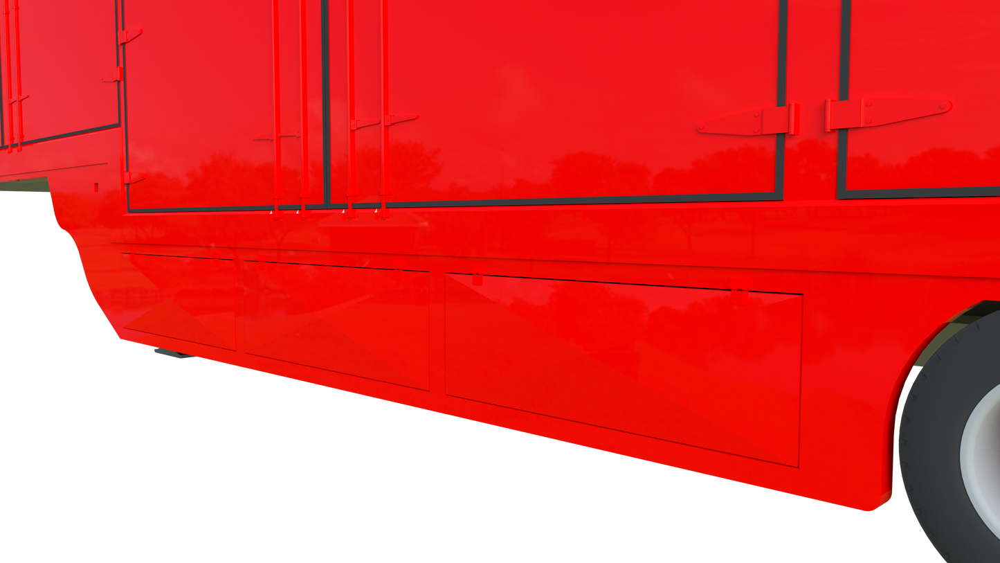 Semi remorque transport cirque 3D