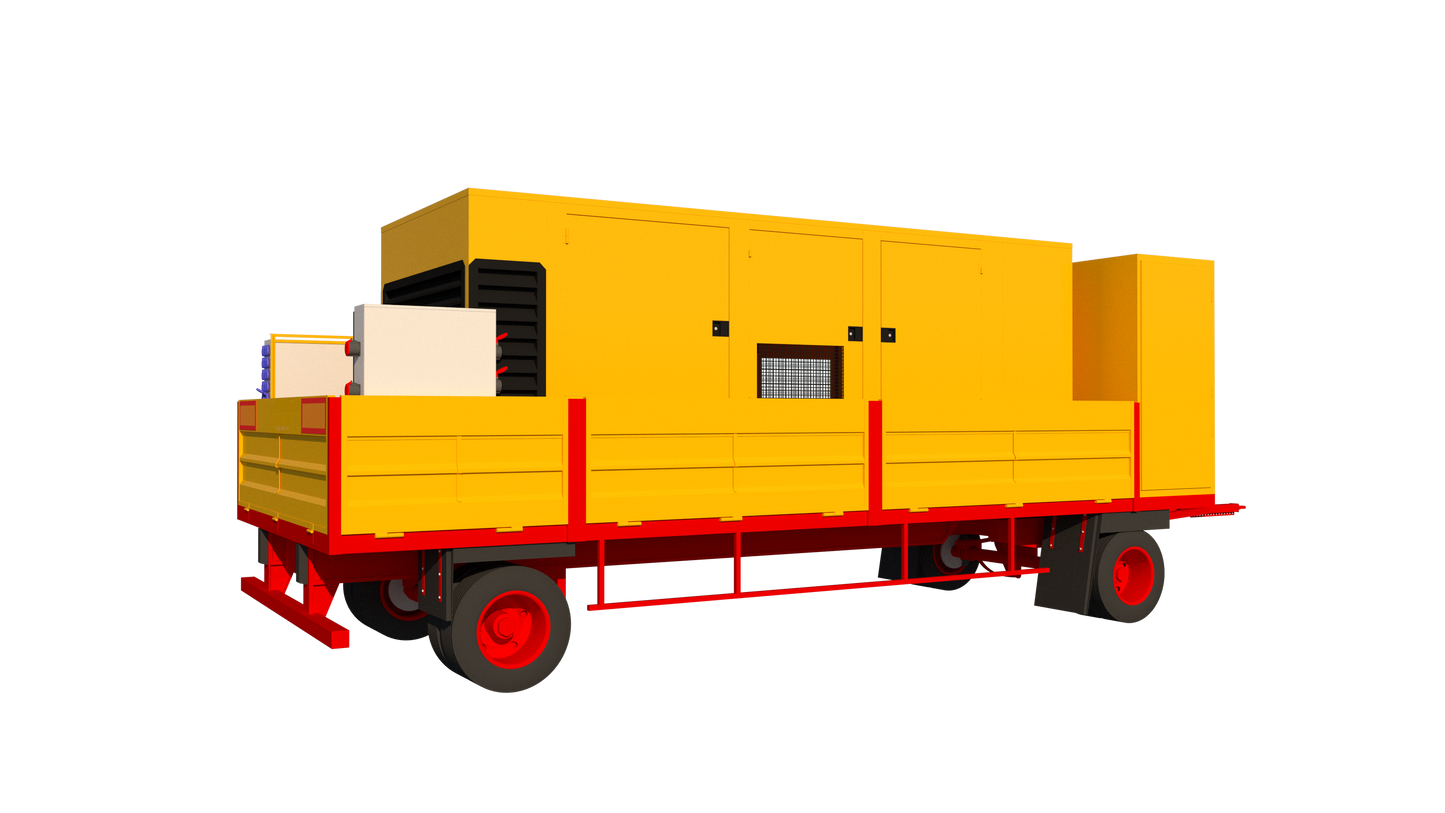 Remorque groupe électrogène