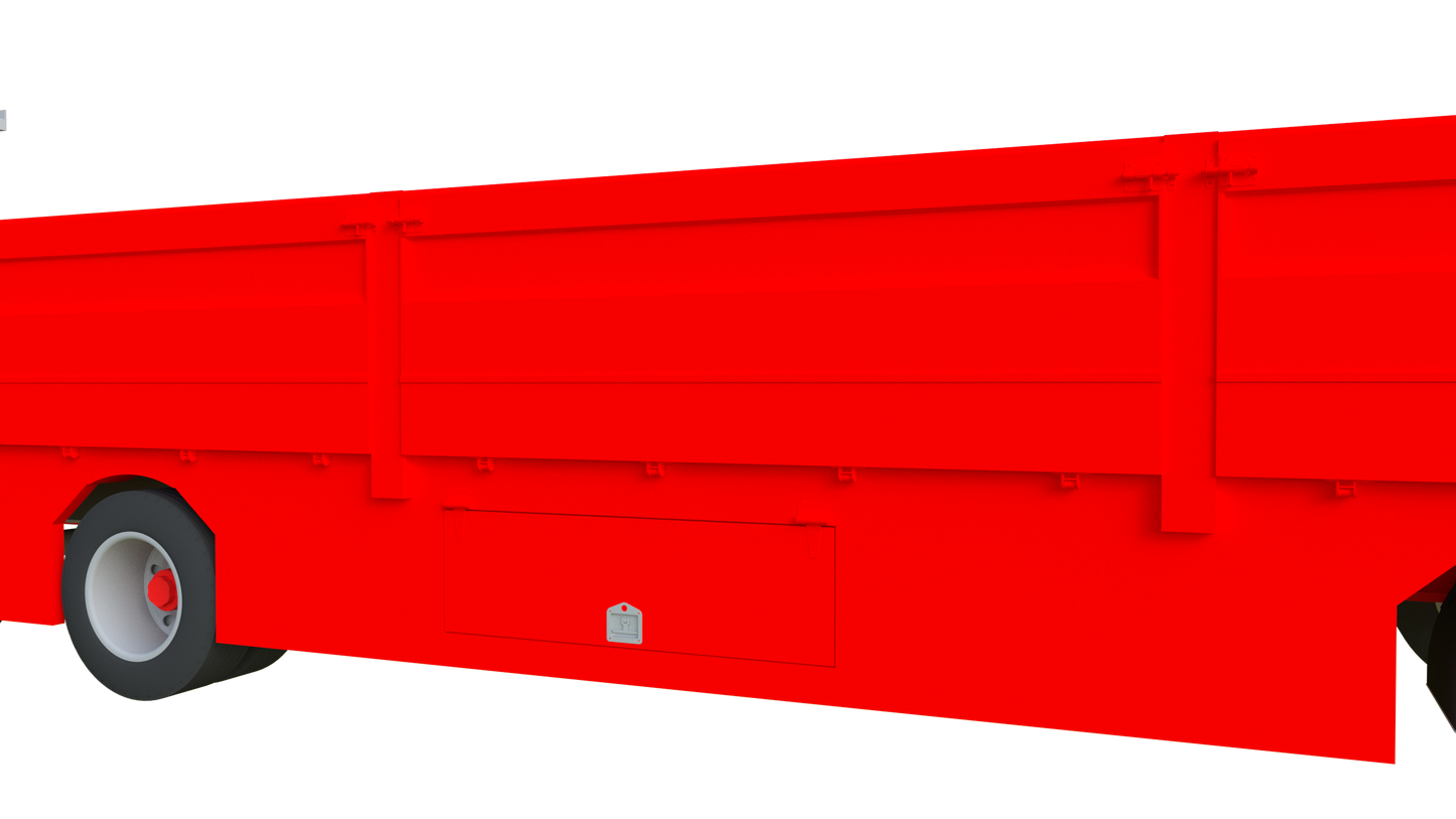 Remorque chapiteau 3D