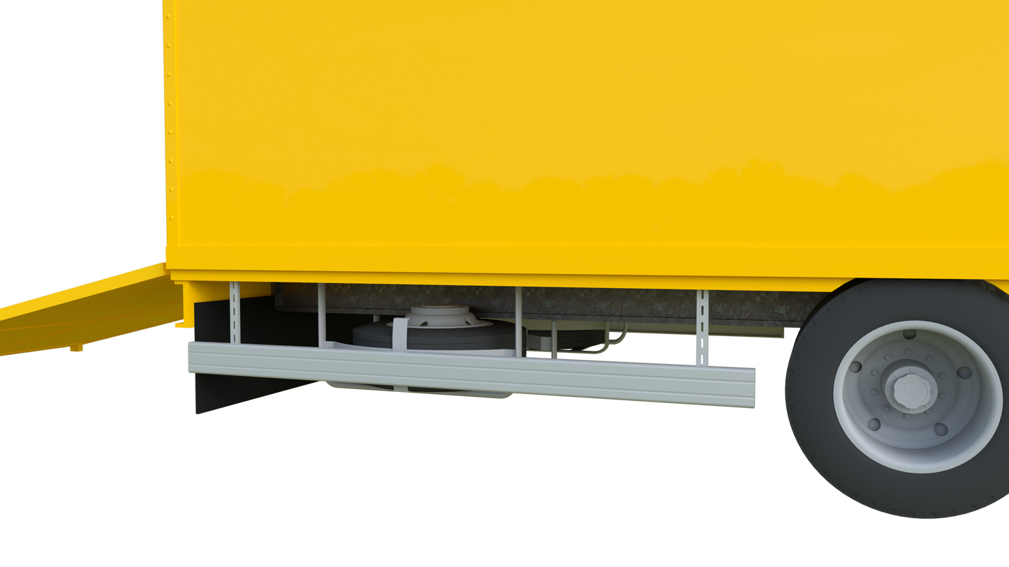 Semi remorque transport animaux 3D