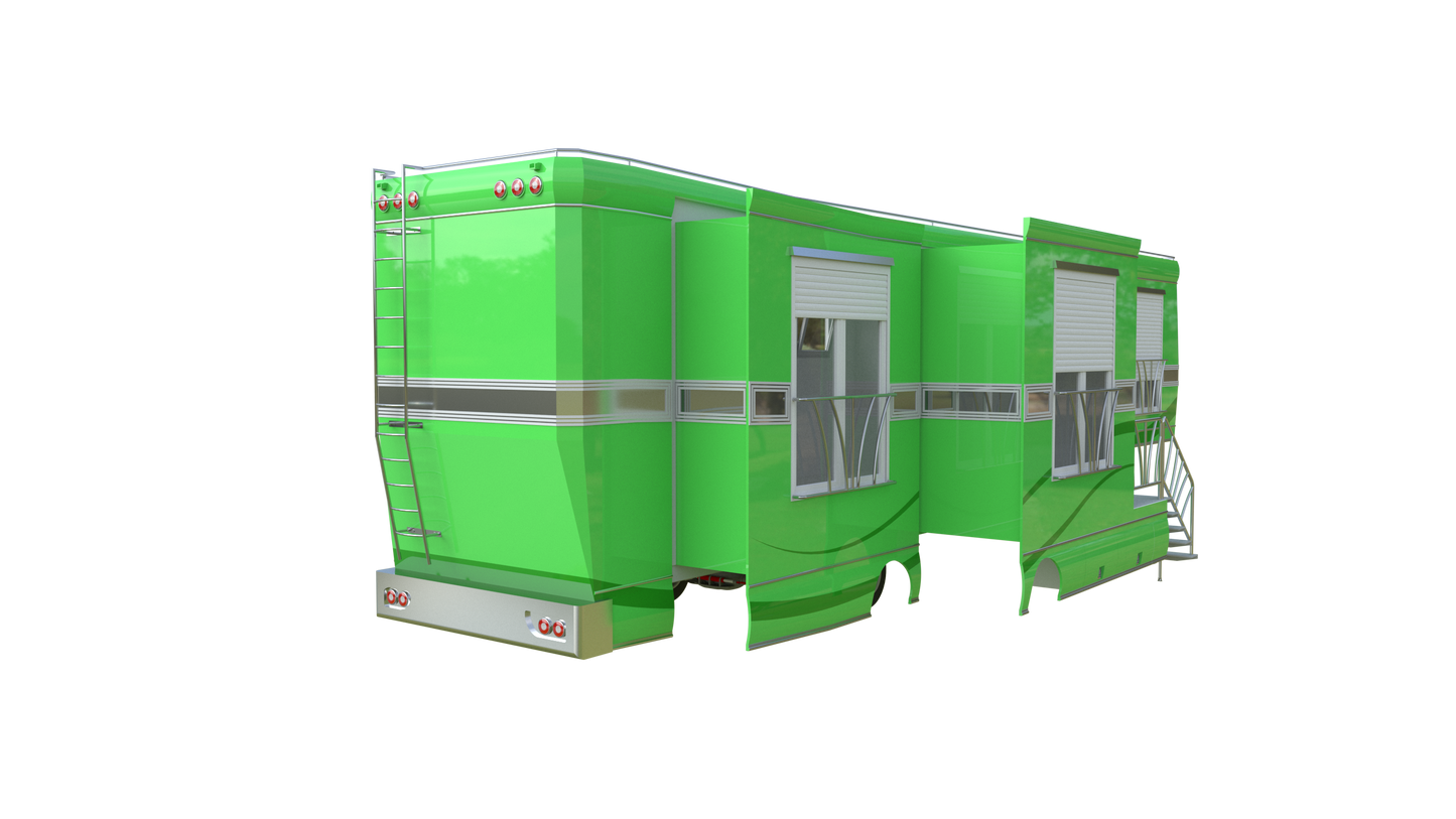 Caravane 3D cirque type 2