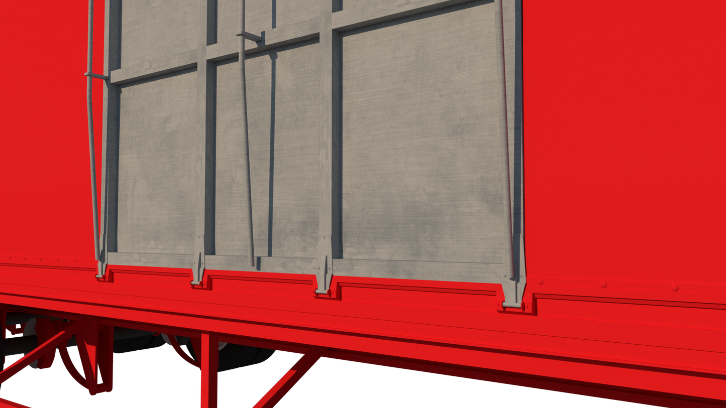 Semi remorque transport animaux type 4