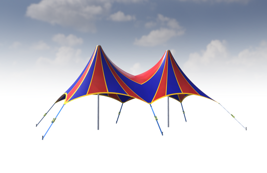 Tente araignée cirque 3D type 1